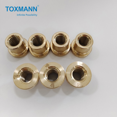 Toxmann पीतल प्लास्टिक मोल्ड के लिए सीएनसी खराद मशीनिंग भागों बदल गया